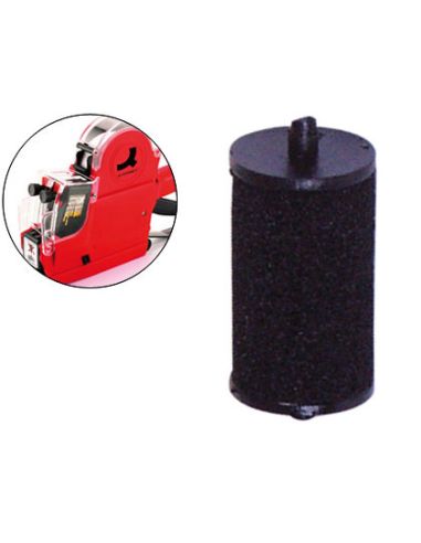 Rodillo Entintador Q-Connect 18 Mm Tinta Color Negro Para Etiquetadora Q-Connect Kf00711