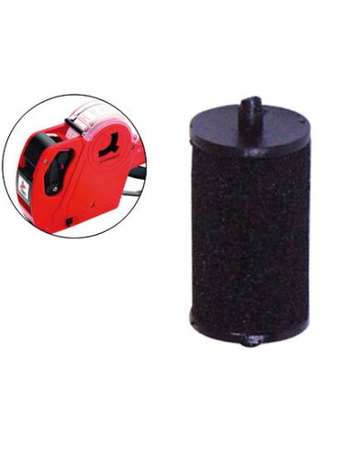 Rodillo Entintador Q-Connect 20 Mm Tinta Color Negro Para Etiquetadora Q-Connect Kf00712