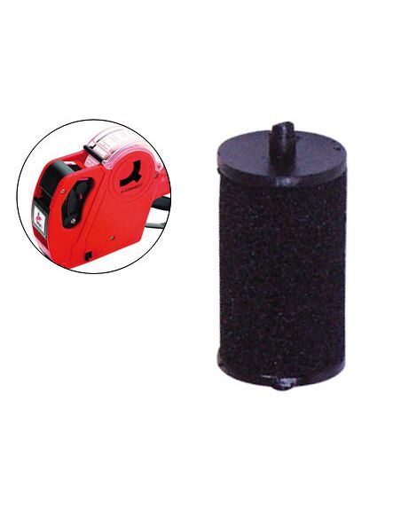 Rodillo Entintador Q-Connect 20 Mm Tinta Color Negro Para Etiquetadora Q-Connect Kf00712
