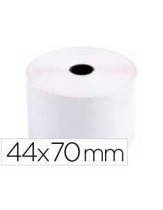 Rollo Sumadora Termico Q-Connect 44 Mm Ancho X 70 Mm Diametro Sin Bisfenol A