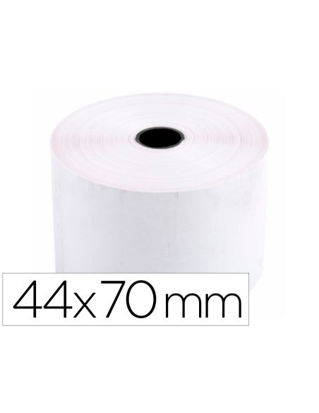 Rollo Sumadora Termico Q-Connect 44 Mm Ancho X 70 Mm Diametro Sin Bisfenol A
