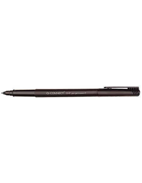 Rotulador Q-Connect Retroproyeccion Punta Fibra Super Fina Redonda 0,5 Mm Permanente Bolsa 4 Rotuladores