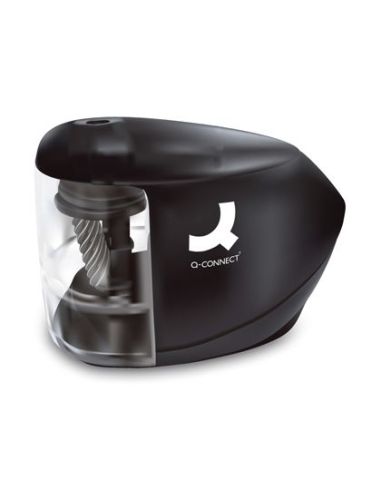 Sacapuntas Q-Connect Kf-18571 Electrico De Sobremesa Adaptador/Pilas Aa Afila Muela Diametros 6,5 A 8 Mm|Libreriasalesiana