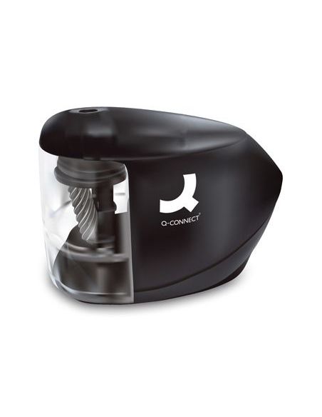 Sacapuntas Q-Connect Kf-18571 Electrico De Sobremesa Adaptador/Pilas Aa Afila Muela Diametros 6,5 A 8 Mm|Libreriasalesiana