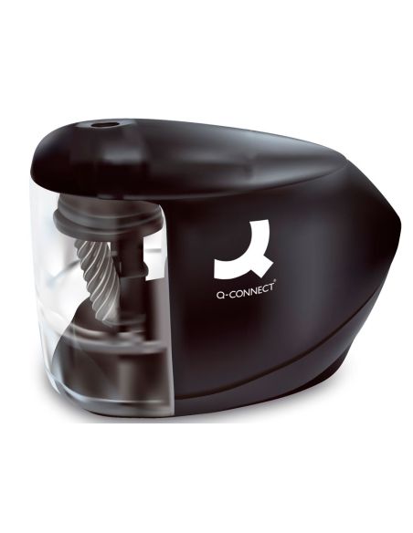 Sacapuntas Q-Connect Kf-18571 Electrico De Sobremesa Adaptador/Pilas Aa Afila Muela Diametros 6,5 A 8 Mm|Libreriasalesiana