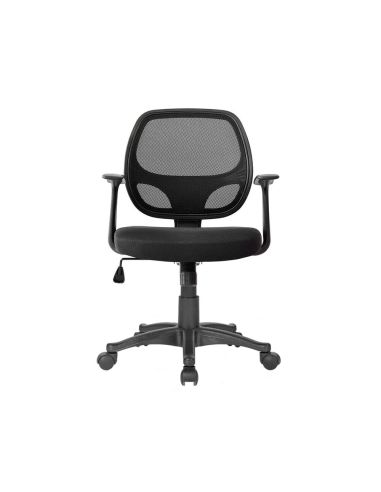 Silla Giratoria Q-Connect Respaldo Medio Regulable En Altura 870+120Mm Alto 550Mm Ancho 590Mm Profundidad