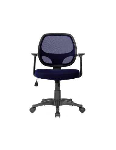 Silla Giratoria Q-Connect Respaldo Medio Regulable En Altura 870+120Mm Alto 550Mm Ancho 590Mm Profundidad