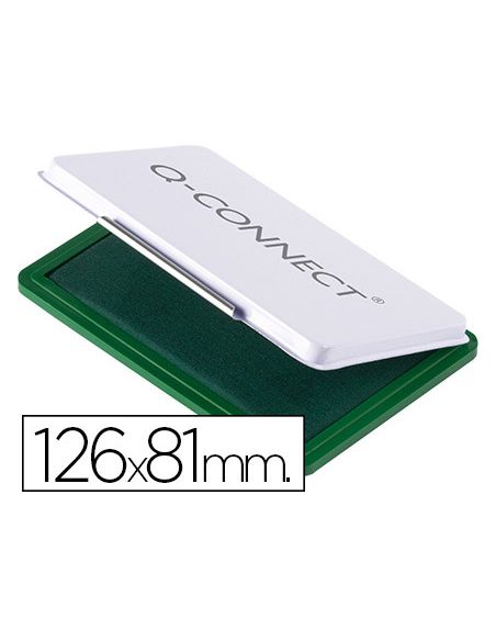 Tampon Q-Connect Nº1 126X81 Mm Verde