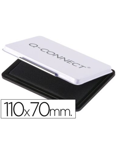 Tampon Q-Connect Nº2 110X70 Mm Negro