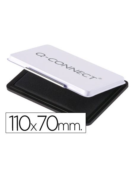 Tampon Q-Connect Nº2 110X70 Mm Negro