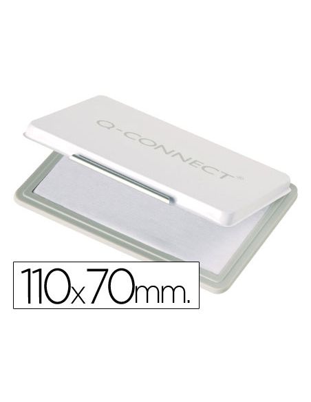 Tampon Q-Connect Nº2 110X70 Mm Sin Entintar