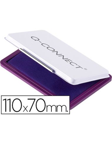 Tampon Q-Connect Nº2 110X70 Mm Violeta
