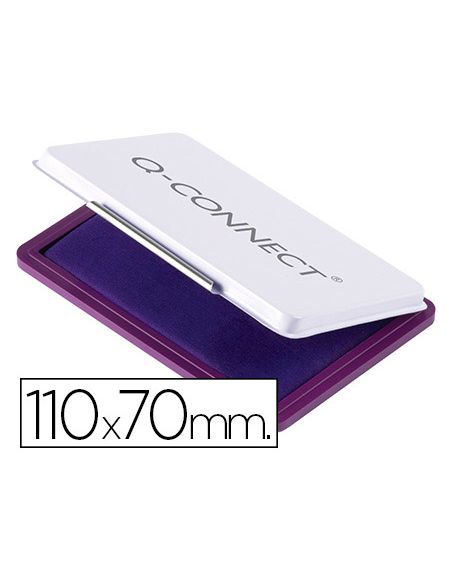 Tampon Q-Connect Nº2 110X70 Mm Violeta