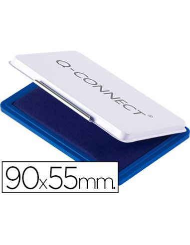 Tampon Q-Connect Nº3 90X55 Mm Azul