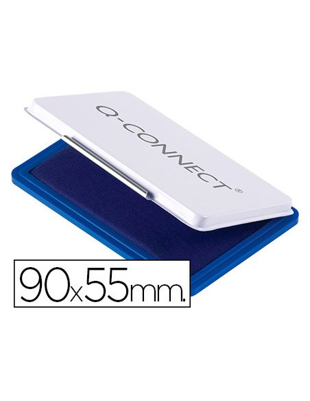 Tampon Q-Connect Nº3 90X55 Mm Azul
