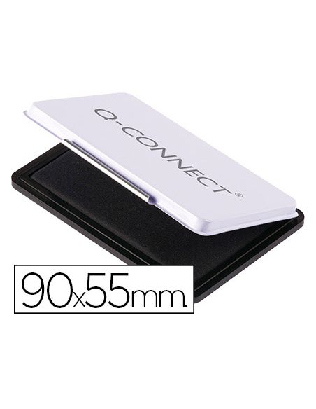 Tampon Q-Connect Nº3 90X55 Mm Negro