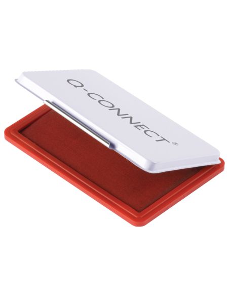 Tampon Q-Connect Nº3 90X55 Mm Rojo