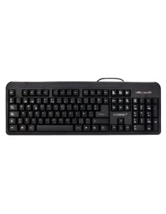 Teclado Q-Connect Negro Con Cable 1,5 M Compatible Windows