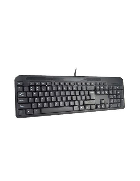 Teclado Q-Connect Negro Con Cable 1,5 M Compatible Windows