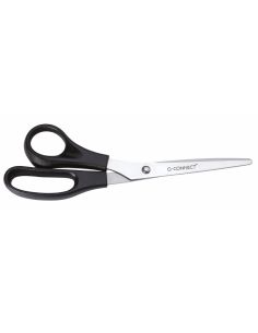 Tijera Oficina Q-Connect Para Zurdos 8" 21 Cm 2