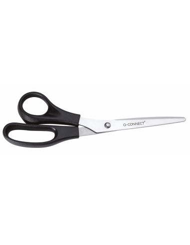 Tijera Oficina Q-Connect Para Zurdos 8" 21 Cm