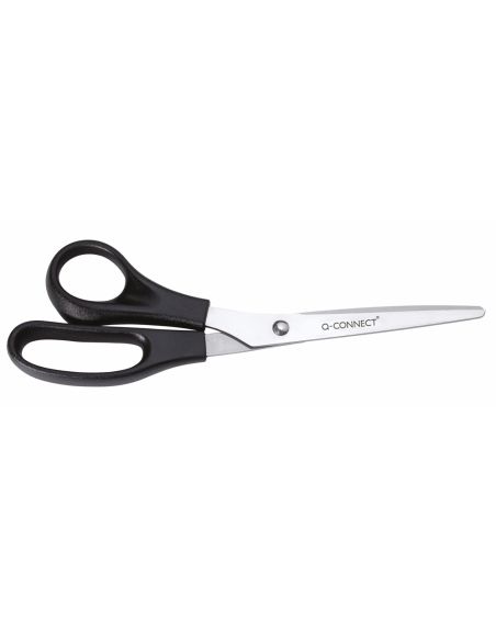 Tijera Oficina Q-Connect Para Zurdos 8" 21 Cm