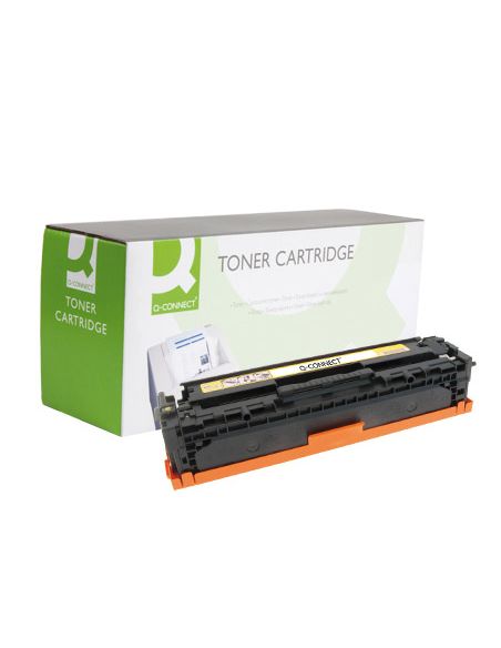 Toner Q-Connect Compatible Hp Cb542A Color Laser Jet 1215/1515/1518 Amarillo -1.400Pag-