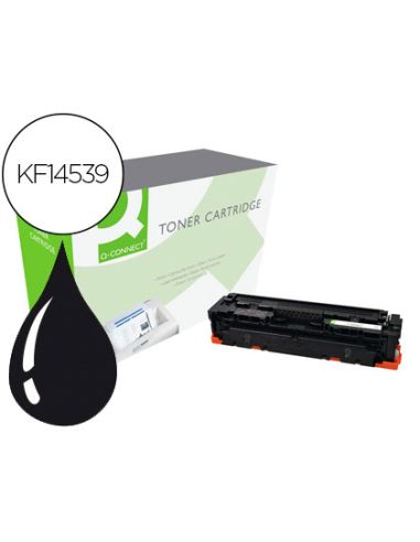 Toner Q-Connect Compatible Hp Cf410A Para Color Laserjet Pro M377 / M452 / Mfp M477 Negro 2300 Pag