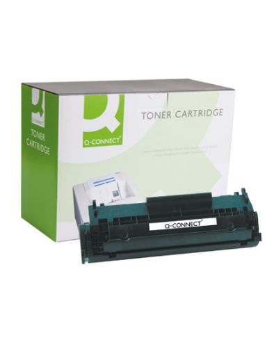 Toner Q-Connect Compatible Hp Q2612A Para Laserjet 1010 -2.000Pag- Negro