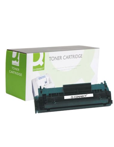 Toner Q-Connect Compatible Hp-1010 Q2612Xl/Q2612A -4.000 Pag- Negro