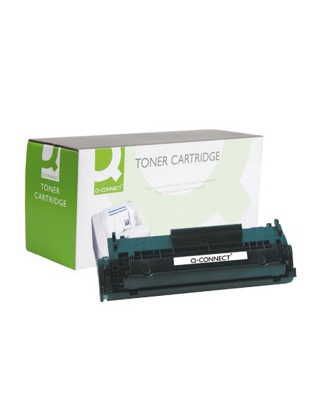 Toner Q-Connect Compatible Hp-1010 Q2612Xl/Q2612A -4.000 Pag- Negro
