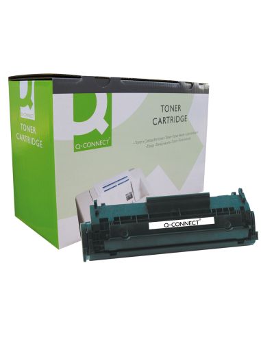 Toner Q-Connect Compatible Hp-1010 Q2612Xl/Q2612A -4.000 Pag- Negro