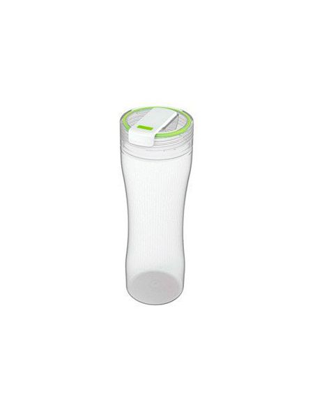 Vaso Bebidas Offisys Capacidad 0,8 L Doble Apertura Limpieza Facil 100% Hermetico 81X240 Mm