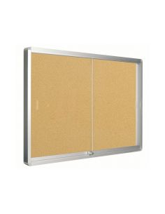Vitrina De Anuncios Q-Connect Marco De Aluminio 800 X 1000Mm 2