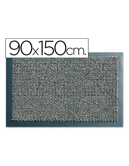 Alfombra Fast-Paperflow Antipolvo Lavable Gris 90X150 Cm