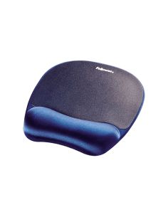 Alfombrilla Para Raton Fellowes Con Reposamuñecas De Espuma Memory Foam Azul 230X196X20 Mm 2