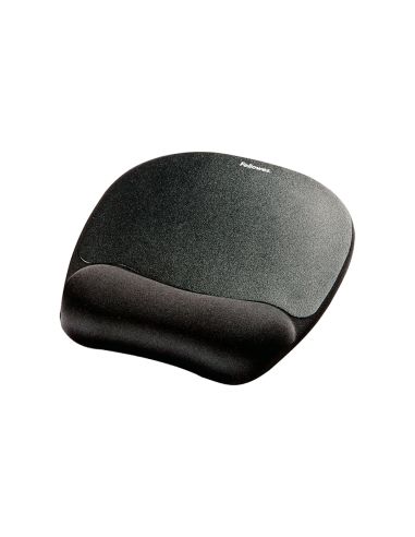 Alfombrilla Para Raton Fellowes Con Reposamuñecas De Espuma Memory Foam Negro 230X196X20 Mm