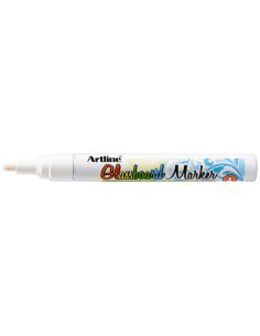 Rotulador Artline Glass Marker Especial Cristal Borrable En Seco O Humedo Color Blanco 2