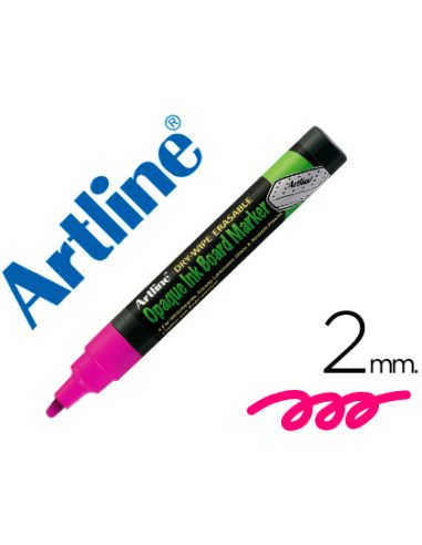 Rotulador Artline Pizarra Verde Negra Epw-4 Vi Color Violeta Bolsa De 4 Unidades