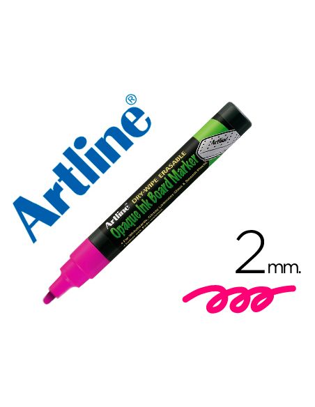 Rotulador Artline Pizarra Verde Negra Epw-4 Vi Color Violeta Bolsa De 4 Unidades