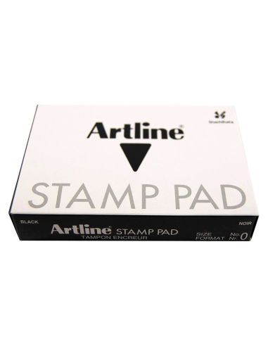 Tampon Artline Nº2 Negro 87X143 Mm
