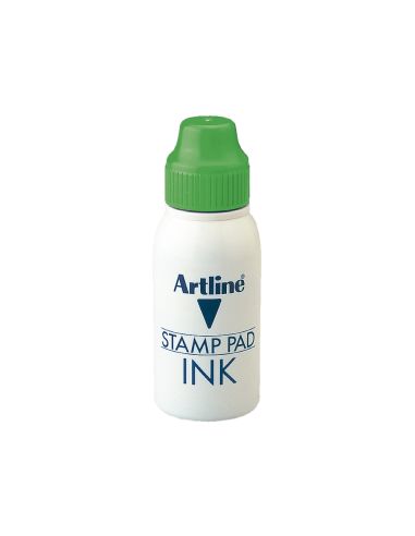 Tinta Tampon Artline Verde Bote 50 Cc