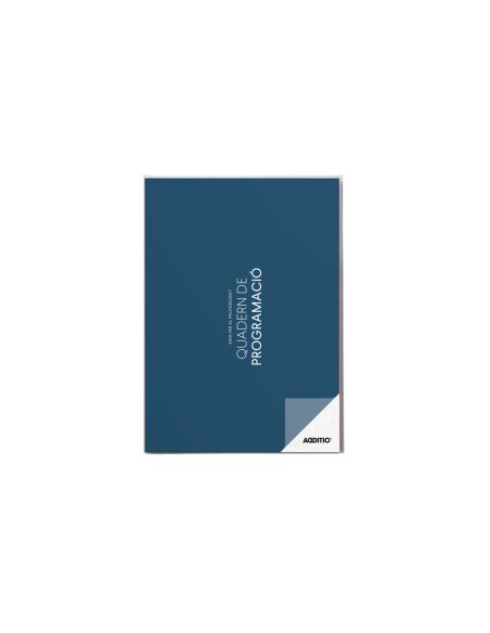 Cuaderno De Programacion Catalan Additio Din A4 Plan Mensual Y Programacion Semanal Del Curso