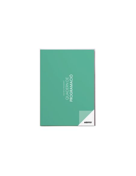 Cuaderno De Programacion Catalan Additio Din A4 Plan Mensual Y Programacion Semanal Del Curso