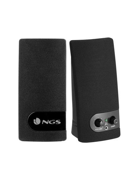 Altavoz Ngs Multimedia 2.0 Rms 2W Alimentacion Usb Con Interruptor Volumen Color Negro