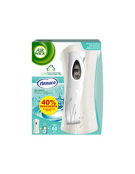 Ambientador Spray Automatico Air Wick Freshmatic Incluye Recambio