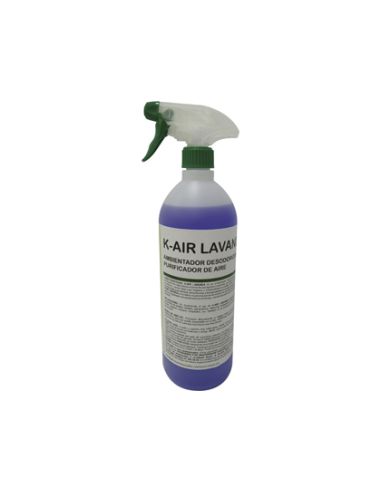 Ambientador Spray Ikm K-Air Aroma Flor De Lavanda Botella De 1 Litro