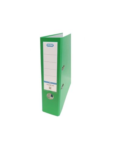 Archivador De Palanca Elba Carton Forrado Pvc Con Rado Top Folio Lomo 80 Mm Verde