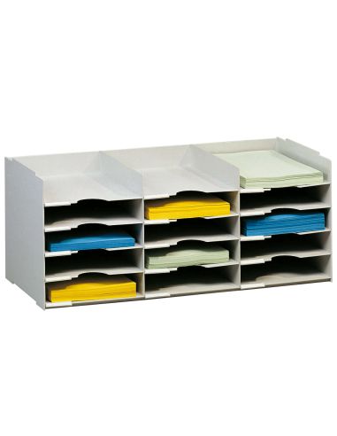 Archivador Paperflow Bloques Sobreponibles Gris 15 Casillas Din A4