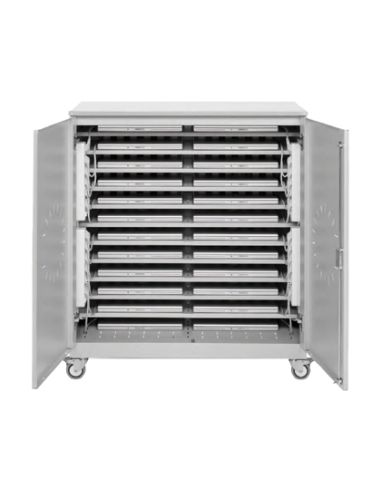 Armario Metalico Iorder Con Ruedas Para Almacenamiento Y Carga 24/36 Portatiles/Netbooks Color